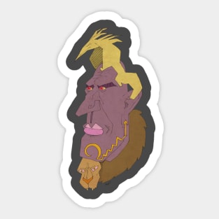 Monsieur Cannibal Sticker